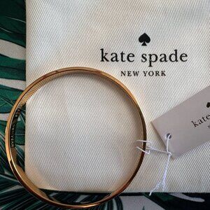 NWT Kate Spade Heart of Gold Idiom Bangle